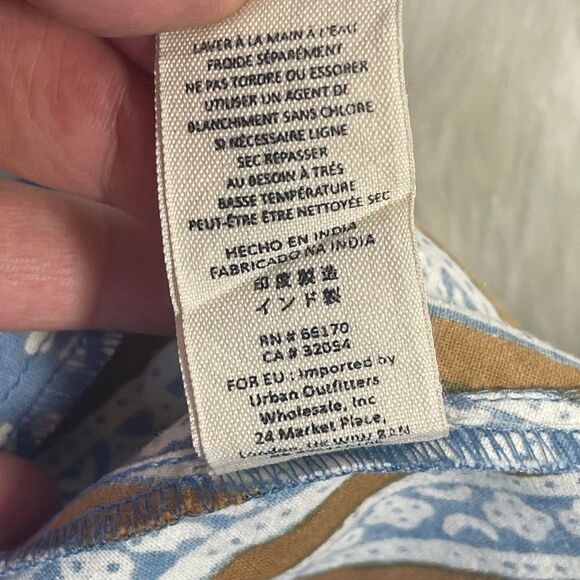 Free People Strapless Front Tie Top Sz XS - Picture 5 of 6